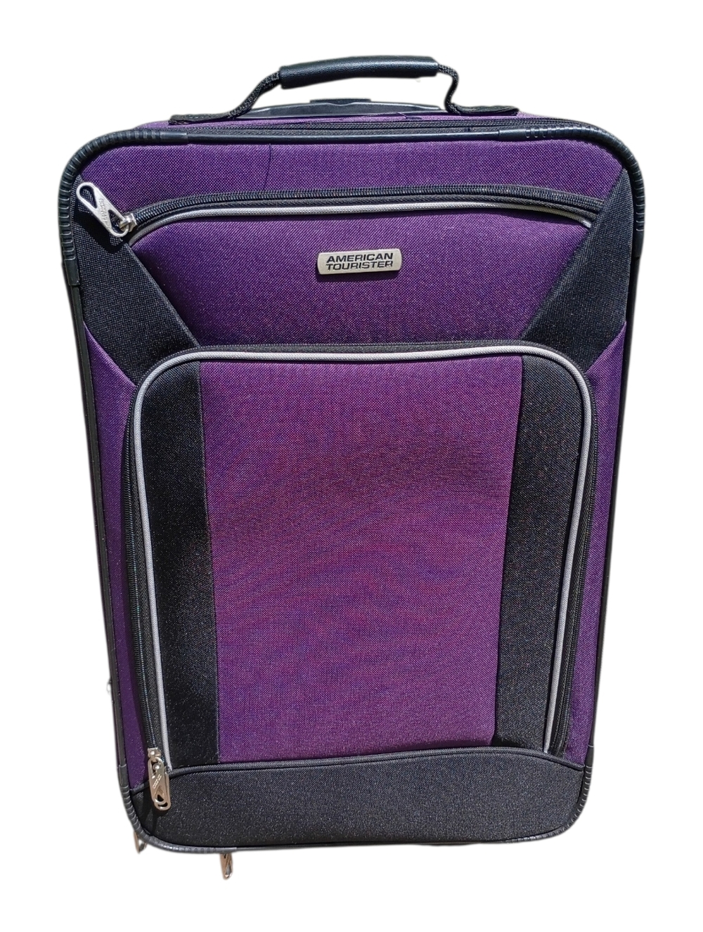 SOLD American Tourister Purple 3 Piece Luggage Set - Picture 9 of 16